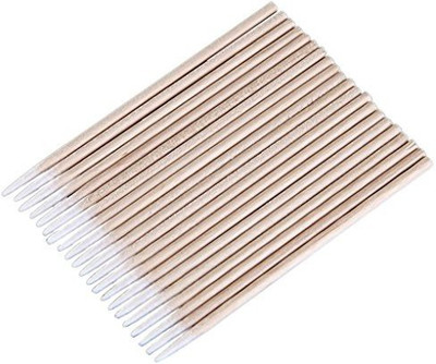 

Sandistore Permanent Makeup Cotton Pointed Swab Medical Cure Health Makeup Stick(Pack of 100)