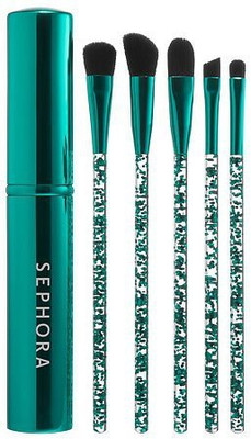 

Sephora Collection Look Color In The Eye Brush Capsule Teal Blue Green(Pack of 5)