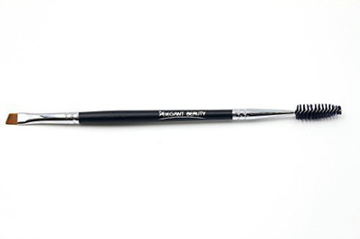 

Elegant Beauty Premium Quality Angled Eye Brow Brush And Spoolie Brush With Copper Ferrule, Beech Wooden Handle(Pack of 1)