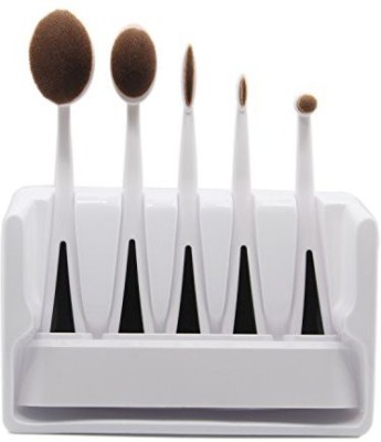 

Heshu Professional Soft Oval Powder Cosmetics Tool Set (white)(Pack of 5)