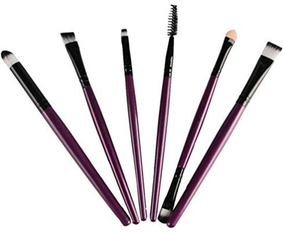 

Smtsmt 2016 Cosmetic Makeup Brush Lip Makeup Brush (purple)(Pack of 6)