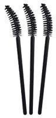 

Alincas Disposable Curved Eyelash Mascara Wand Applicator Brush(Pack of 150)