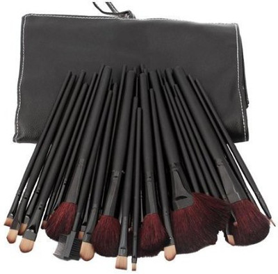 

Sodial(tm) Elegant Professional Beauty Cosmetic Makeup Brush Set Kit With Free Case(Pack of 32)