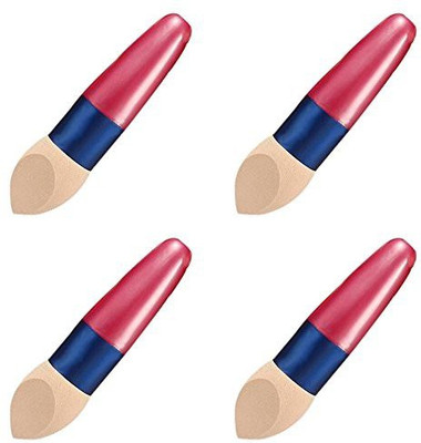 

Polytree Women's Makeup Foundation Liquid Cream Concealer Sponge Brush(Pack of 4)