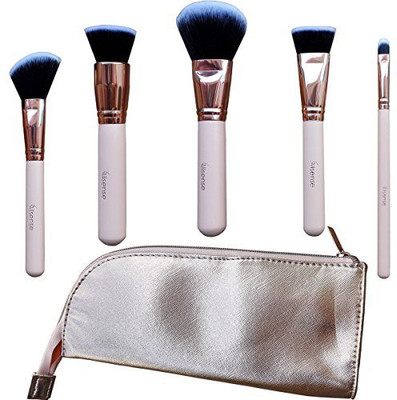 

Allsense Rose Gold Face Brush Set(Pack of 5)