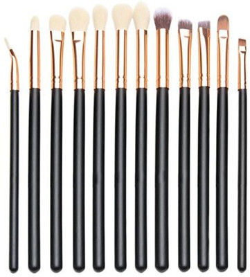 

Fheaven Eye Brush Set, Cosmetics Concealer Eyeliner Blending Eyeshadow Brushes, Concealer Brushes (b)(Pack of 12)