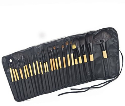 

Lanova Beauty Professional Cosmetic Makeup Brush Set With Balck Bag(Pack of 24)
