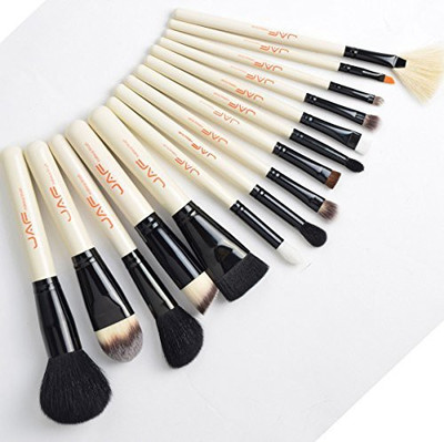 

Jaf Makeup Brush Set Goat Hair Synthetic Pony Hair(Pack of 15)