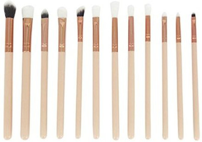 

Lookatool Cosmetic Brush Makeup Brush Sets Kits Tools (gold)(Pack of 12)