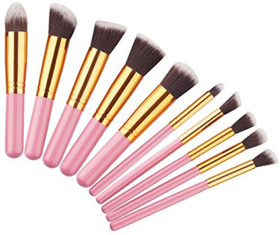 

Sandistore Cosmetic Makeup Brush Brushes Set Foundation Powder Eyeshadow (a)(Pack of 10)
