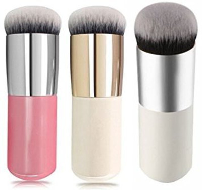 

Varichlotus 3colors Flat Liquid Kabuki Contour Brush Tool(Pack of 3)