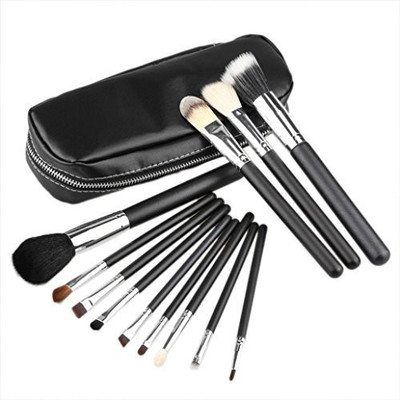 

Hatop Makeup Brushes Cosmetic Set Eyeshadow Brush Blusher Cosmetic Tool(Pack of 12)