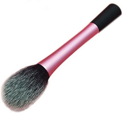 

Joylive Powder Blush Brush Foundation Makeup Brush Pink Metales Handle Flame Shape(Pack of 1)