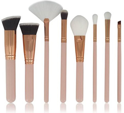 

Overmal Cosmetic Makeup Brush Blusher EyeShadow Brushes Set(Pack of 8)