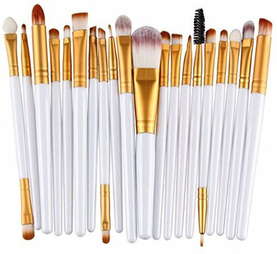 

Tonsee Makeup Brush, Tools Make-up Toiletry Kit Wool Make Up Brush Sets(Pack of 20)