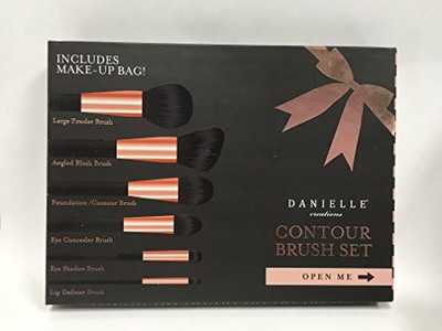 

Danielle Contouring Makeup Brush Set, Rose Gold(Pack of 6)