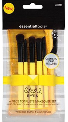 

Essential Tools Step 2 Eyes Total Eye Makeover Makeup Brush Set(Pack of 6)