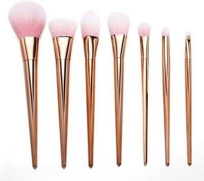 

Happy Hours Pro Makeup Accessories Cosmetic High Brushes Set (rose Gold)(Pack of 7)