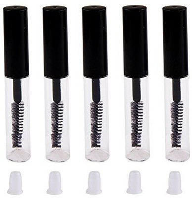 

Luzen 4ml Flat Bottom Reusable Empty Eyelashes Tube Bottle Container(Pack of 5)