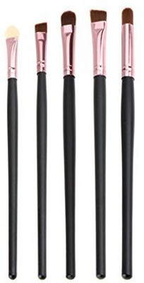 

Hubee Makeup Eyeshadow Shadow Mini Foundation Blending Brush Set Cosmetic Tool(Pack of 5)