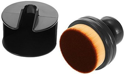 

Anself Professional Large Foundation Brush Flat Round Makeup Powder Brush Black(Pack of 1)