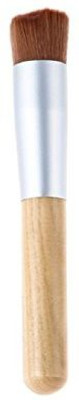 

Lookatool Makeup Brushes Powder Concealer Blush Contour Brush Wooden Brush (silver)(Pack of 1)