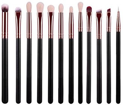 

Kwok Brush, Cosmetic Brush Makeup Brush Sets Kits Tools(Pack of 12)