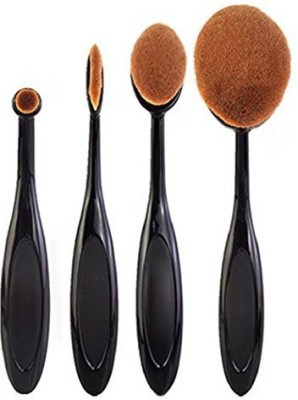 

Kinghard� Toothbrush Shape Eyebrow Makeup Foundation Brush Powder Kits(Pack of 4)