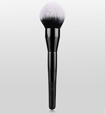 

Tmalltide Facial Beauty Foundation Makeup Tools Black Wood Handle Flame Shape Brush Head(Pack of 1)