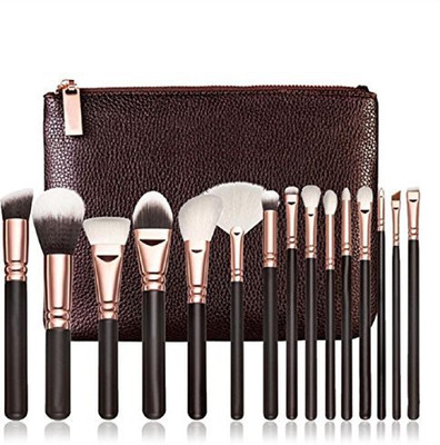 

Tonsee Make Up Brush Set, Pro Makeup Brushes Set Cosmetic Complete Eye Kit + 1pc Case(Pack of 15)