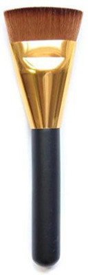 

Mostsola Make Up Brush, Professional Cosmetic Flat Contour Brush Face Blend Makeup Brush (black/golden)(Pack of 1)