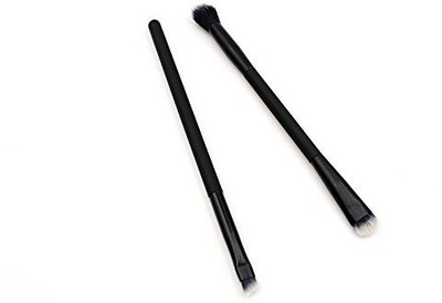 

Elegant Beauty Makeup Brush Set, Eye Liner Brow,eye Shadow Brush With Nylon Hairs And Plastic Handle(Pack of 2)