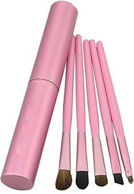 

Niceeshop Foonee Professional Eyeshadow Brushes Set Kit Eye Makeup Tool With Round Tube Case,roseo By(Pack of 5)