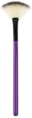 

Foreveryang Soft Fan Brush Foundation Brushes Make Up Tool(purple Black)(Pack of 1)