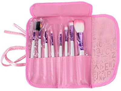 

Foonee Professional Cosmetic With Pink Letter Print Bags(Pack of 8)