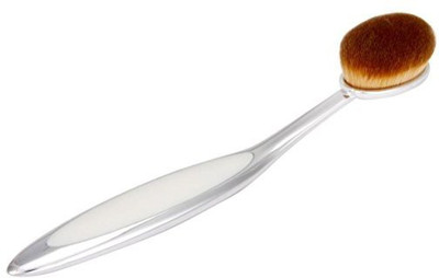 

Binmer(tm) Pro Cosmetic Makeup Face Powder Toothbrush Curve Foundation Brush(Pack of 1)