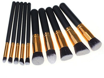 

Vovotrade Cosmetic Makeup Brushes Set Foundation Powder Eyeshadows(Pack of 10)
