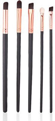 

Deesee(tm) Makeup Brush Professional Eye Brushes Set Eyeshadow Foundation Mascara Makeup Brush (gold)(Pack of 5)