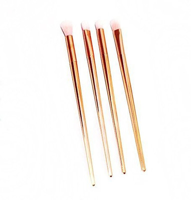 

Overmal Powder Concealer Blush Liquid Foundation Make Up Eyeshadow Brush Gujhui(Pack of 4)
