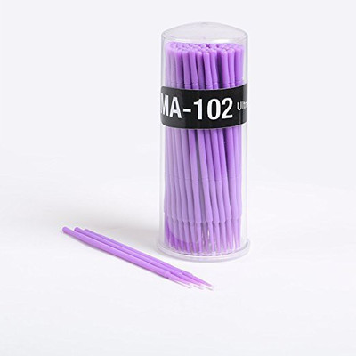 

Shintop Disposable Micro Applicator Brushes Great For Dental / Oral / Makeup (purple, 1.5mm)(Pack of 400)