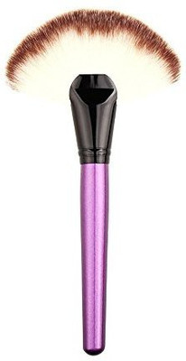 

Fullkang Makeup Large Fan Goat Hair Blush Face Powder Foundation Cosmetic Brush (purple)(Pack of 1)