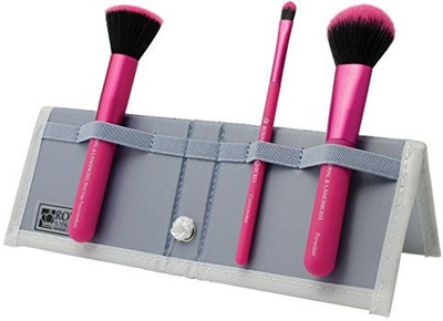 

Royal & Langnickel Moda Complexion Perfection Makeup Brush Flip Kit, Pink(Pack of 4)