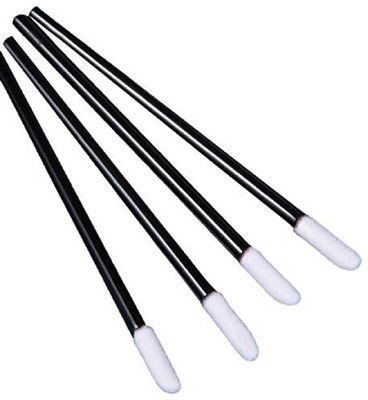 

Tonsee Disposable Lip Brushes Lipstick Gloss Wands Applicator Perfect Makeup Tool Kits (black)(Pack of 50)