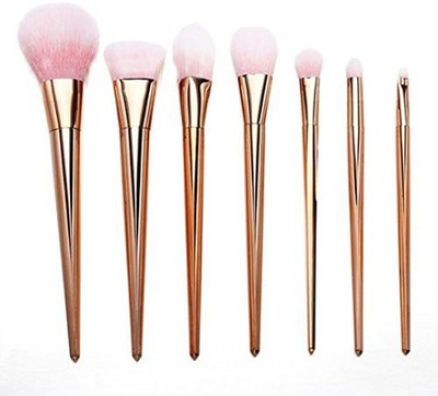 

Toraway Pro Makeup Brushes Kits Cosmetic Blush Brush Set (rose Gold)(Pack of 7)