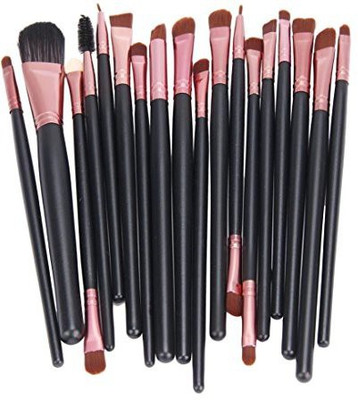 

Hatop Makeup Brushes, /set Makeup Brush Set Tools Make-up Toiletry Kit Wool Make Up Brush Set (rose Gold)(Pack of 18)