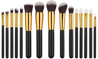 

Sannysis 1set Cosmetic Makeup Eyeshadow Brushes(Pack of 15)