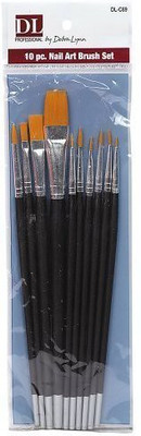 

Burmax Nail Art Brush Set(Pack of 10)