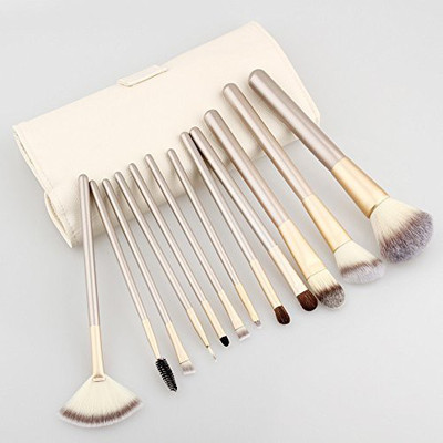 

Winson-eseller Professional Synthetic Cosmetic Makeup Brush Foundation Eyeshadow Eyeliner(Pack of 12)