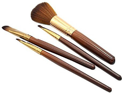 

Tonsee Makeup Brush, Professional Makeup Brushes Soft Hair Make Up Brushes Foundation Powder Brush(Pack of 4)