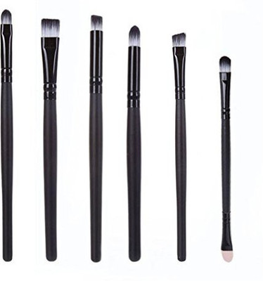 

Start Makeup Brush Set For Eye Shadow Foundation Eyebrow Lip (white)(Pack of 6)